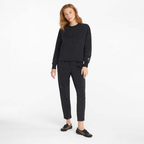 Світшот Puma FERRARI STYLE WMN SWT CREW 53334401 р. XL чорний
