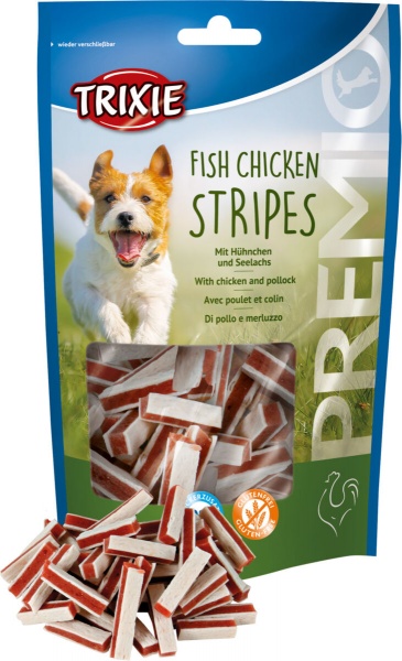 Лакомство Trixie PREMIO Chicken and Pollock Stripes 300 г (31803)