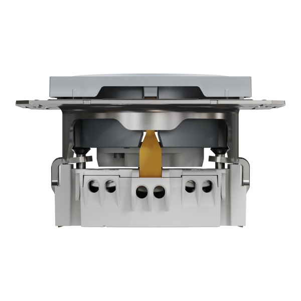 Розетка 1 із заземленням Schneider Electric Asfora IP20 сталь EPH2900262