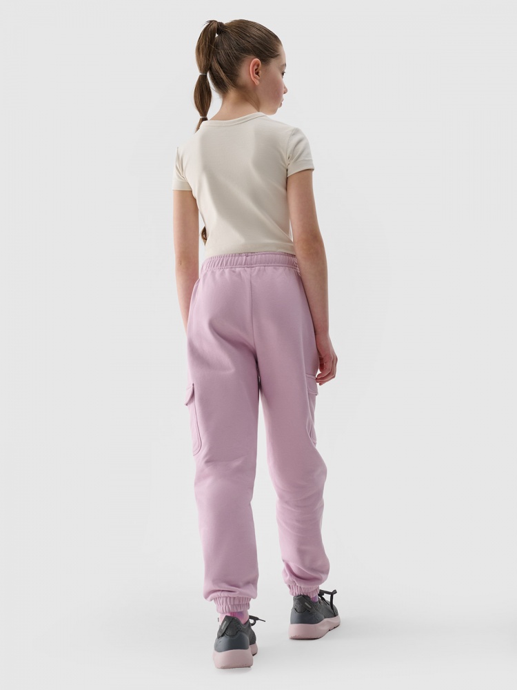 Штани 4F TROUSERS CAS F1135 4FJWSS25TTROF1135-52S р. 164 рожевий