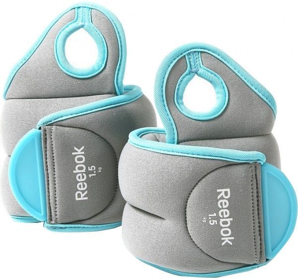 Утяжелители для рук Reebok RAWT-11072BL 2x1,5 кг 