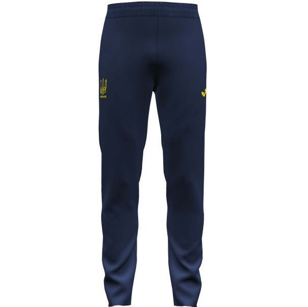 Штани форми збірної України 2021 Joma FED. FUTBOL UCRANIA LONG PANTS AT102379A331 р. XL синій
