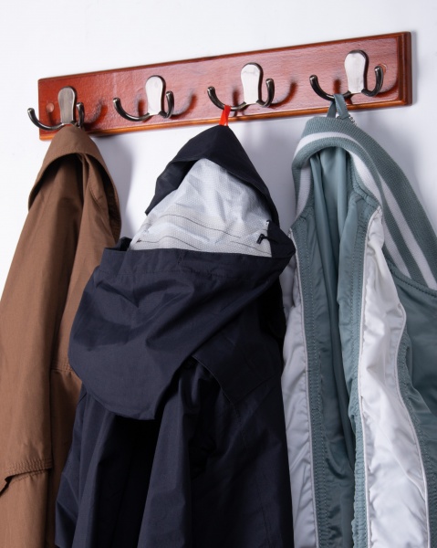 Гачки на планці IV тип 2 бронза/горіх