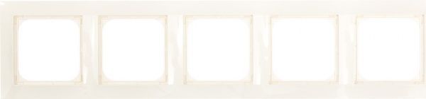 Рамка п'ятимісна OSPEL IMPRESJA універсальна кремовий R-5Y/27