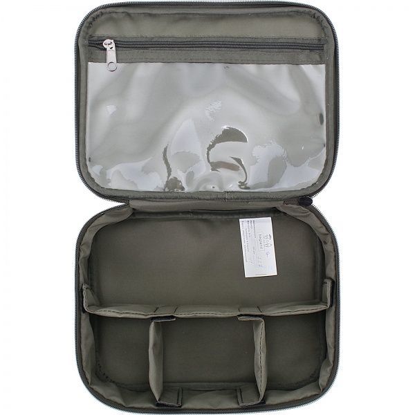 Косметичка Bagland Journey 4 л зелений із малюнком сублiмацiя 755 (727664) 