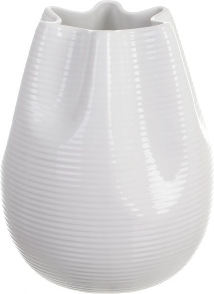 Ваза керамическая Iceberg 16.5х20 см серая