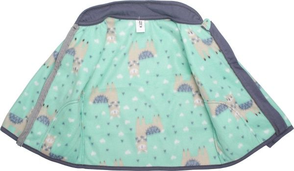 Кофта для дівчаток Luna Kids флісова р.116 салатовий 