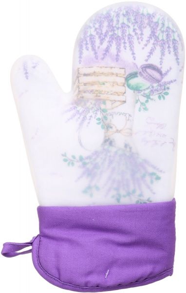 Прихватка силіконова лаванда 18x30 см Luna 