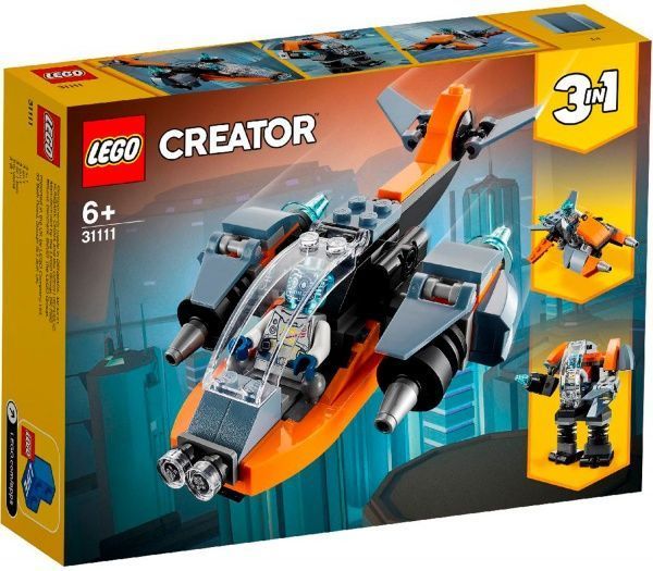 Конструктор LEGO Creator Кібердрон 31111