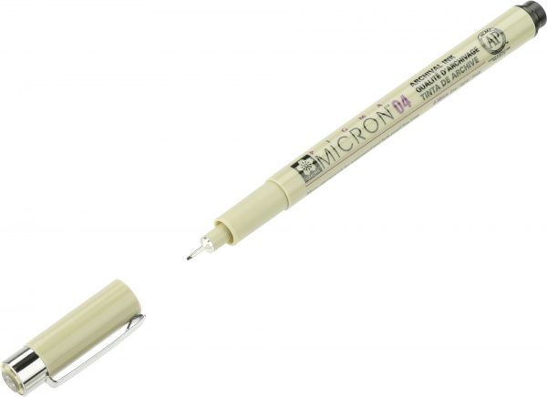 Линер PIGMA Micron (0.4) Черный  0,4 мм SAKURA