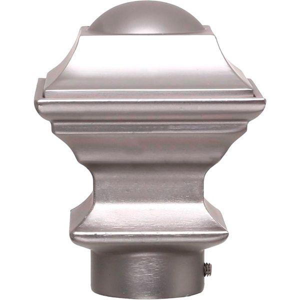 Наконечник Cardinal Верди наборной d25 мм сатин никель 