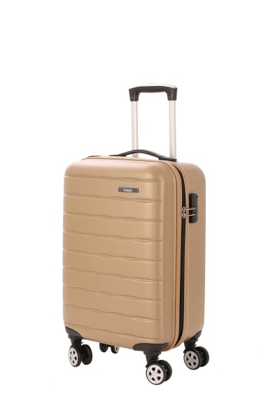 Чемодан 42 л бежевый MCS V344 на 4 колесах S 20