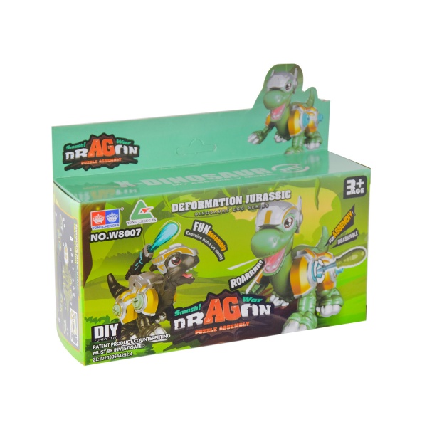 Фигурка-конструктор с инструментами W8007