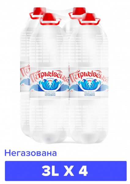 Вода Петриківська негазированная 3 л 