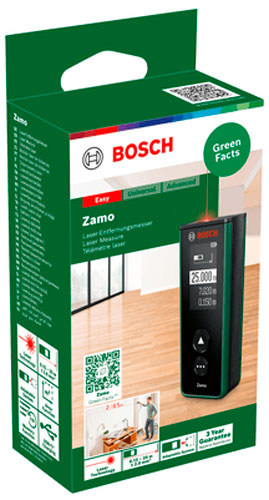 Дальномер лазерный Bosch Zamo IV Green Facts 0603672900