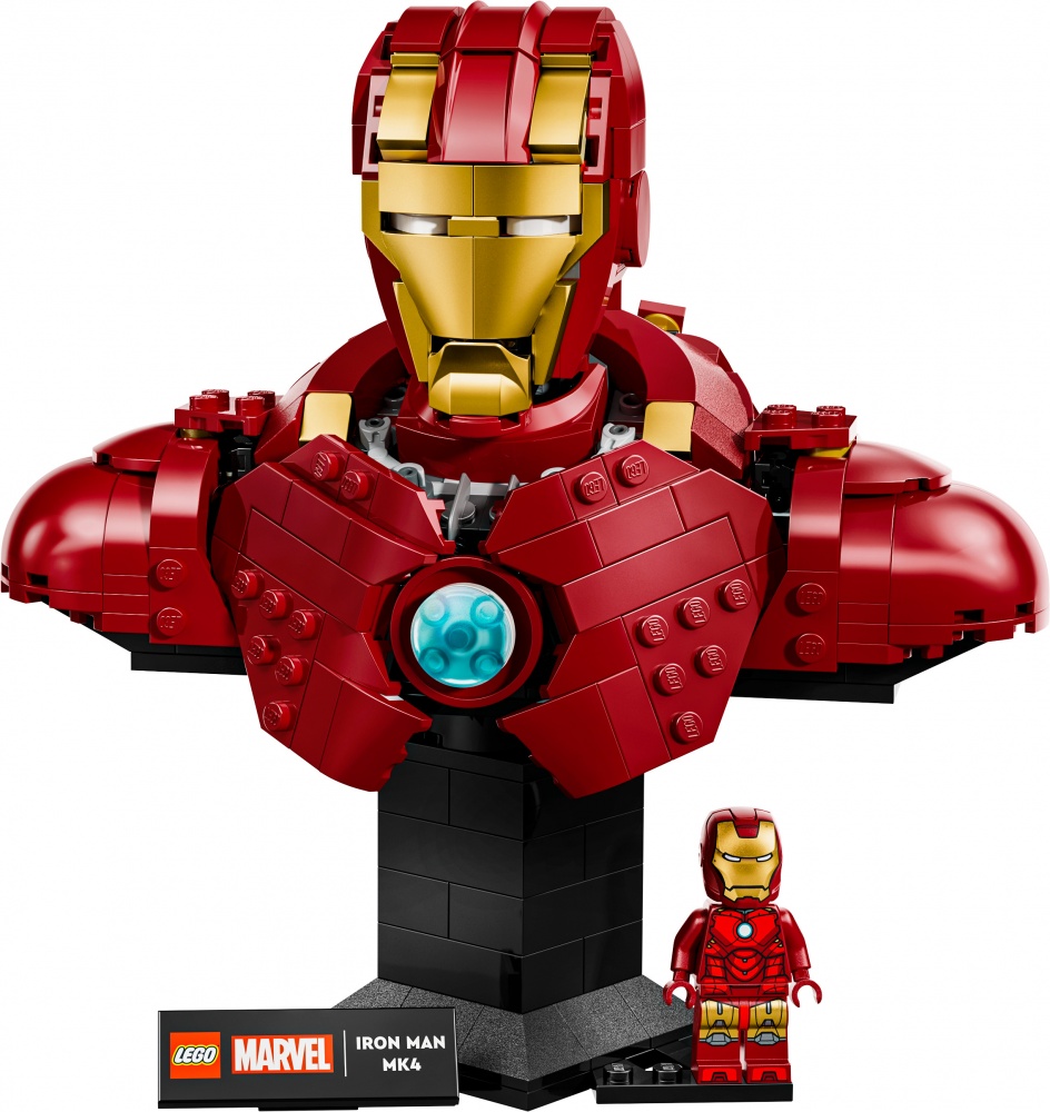 Конструктор LEGO Super Heroes Marvel Бюст Залізної Людини MK4 76327