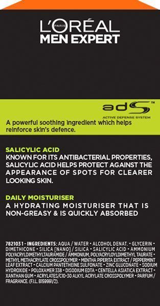 Крем для лица день-ночь L'Oreal Paris Men Expert Pure Power 50 мл