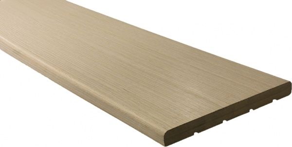 Доборная планка ОМіС шпонированная МДФ 100х2050 мм миланский орех