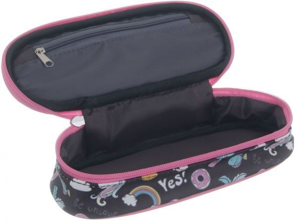 Пенал-бокс Летняя вечеринка черный с рисунком