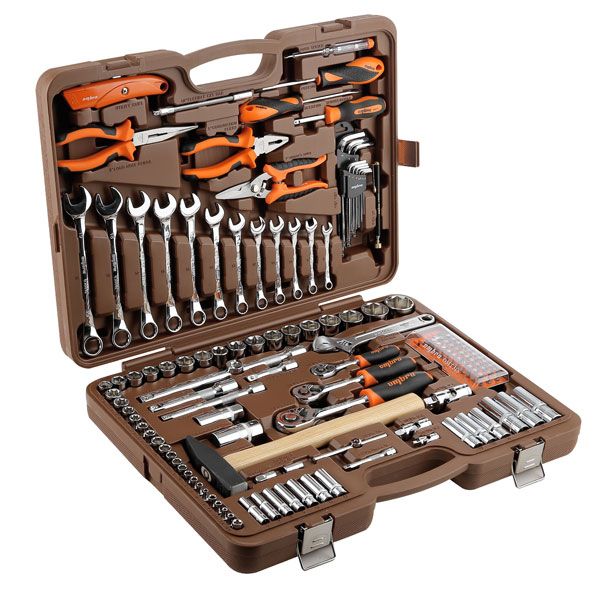 Набір ручного інструменту Ombra OMT131S 131 шт