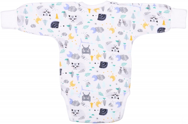 Боди унисекс Minikin Животные р.62 молочный 