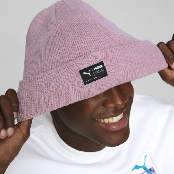 Шапка Puma ARCHIVE heather beanie 2173920 р.one size пудра