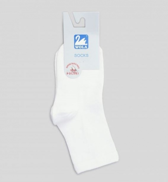 Шкарпетки унісекс Wola W34.000 0 р. 27-29 білий 