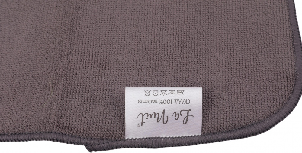 Коврик для сушки посуды La Nuit Ribbo 38х50 см темно-серый