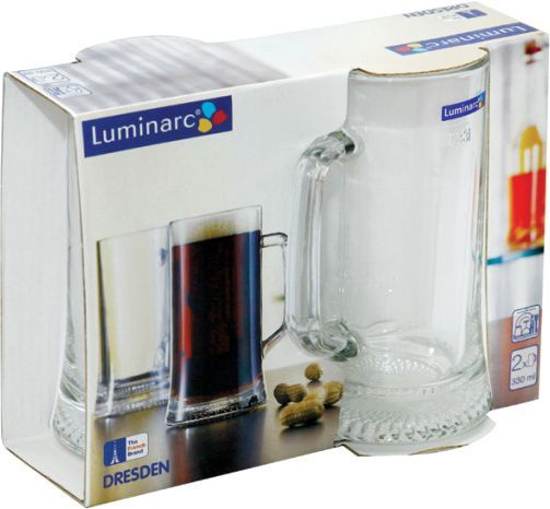 Набор кружек для пива Дрезден 330 мл 2 предмета H5112/1 Luminarc