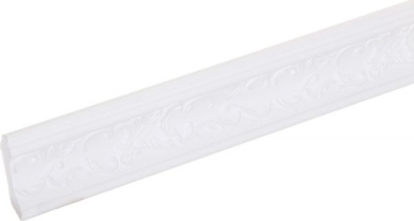 Потолочный плинтус Polly Deco PD-09 инжекционный 2000x45x45мм 
