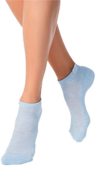 Шкарпетки Conte ACTIVE короткі з махровою стопою 16С-92СП 091 р. 23 світло-блакитний 1 шт. 