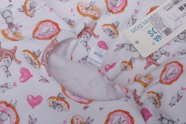 Сукня Luna Kids Тістечко 1066/22002 р.104-110 білий із рожевим 