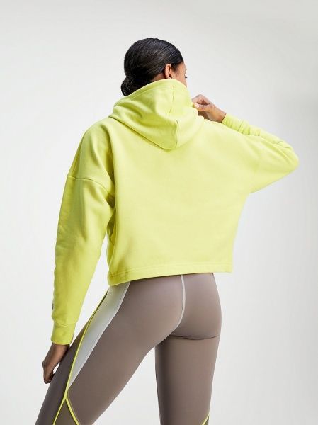 Джемпер Tommy Hilfiger CROPPED HOODY LOGO S10S100455-LRE р. S лайм