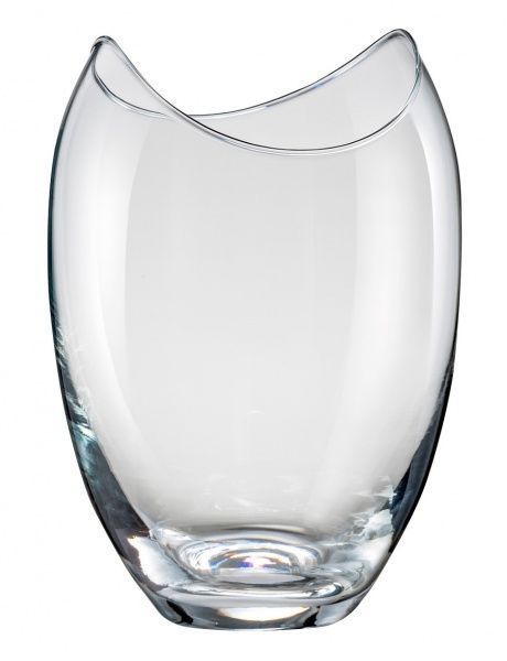 Ваза стеклянная прозрачная Gondola 255 мм b82591 Bohemia