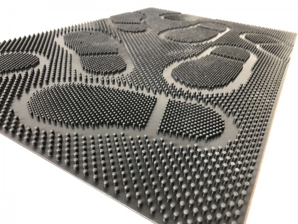 Коврик TEHNOGUMA Следы 40x60x0,6 см