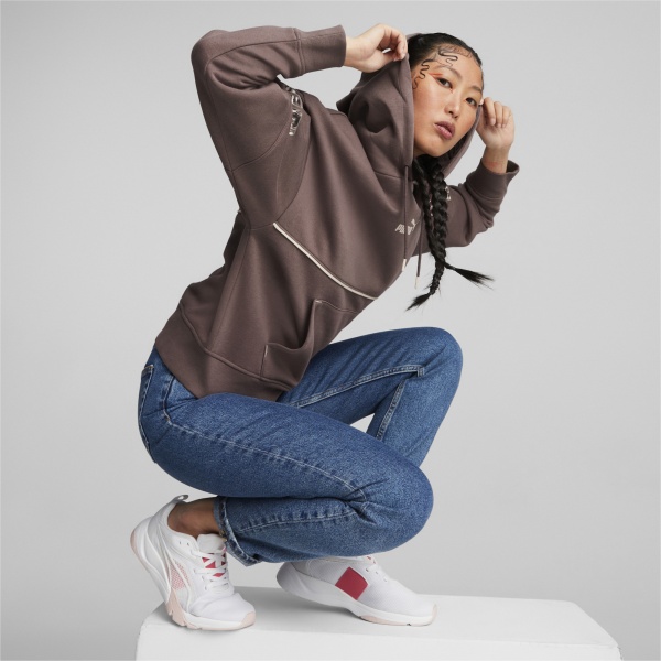 Джемпер Puma POWER SAFARI HOODIE FL 67175275 р. XL сливовий