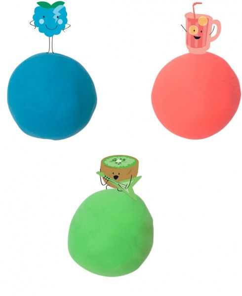 Пластилин Tutti-Frutti Монстрики неон BJTT15059