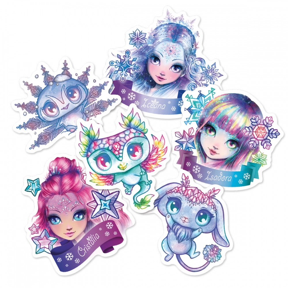 Набор виниловых наклейок Nebulous Stars Звезды Туманного мира 11460