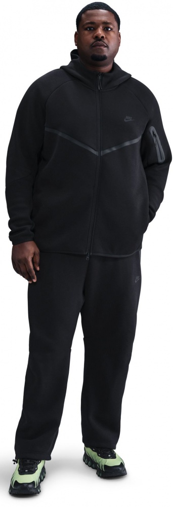 Джемпер Nike M NK TCH FLC FZ WR Hoodie HV0949-010 р.S чорний