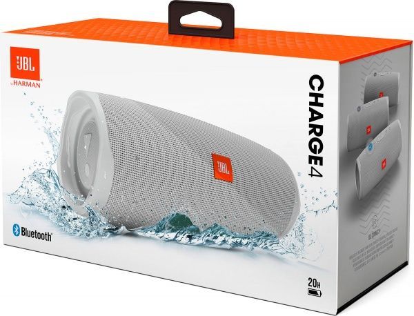 Портативная колонка JBL® CHARGE 4 1.0 white 