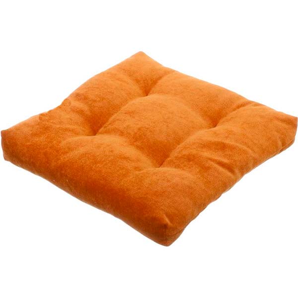 Подушка Indigo стебнована Color mini comfort 35x35x5 см 229 помаранчева