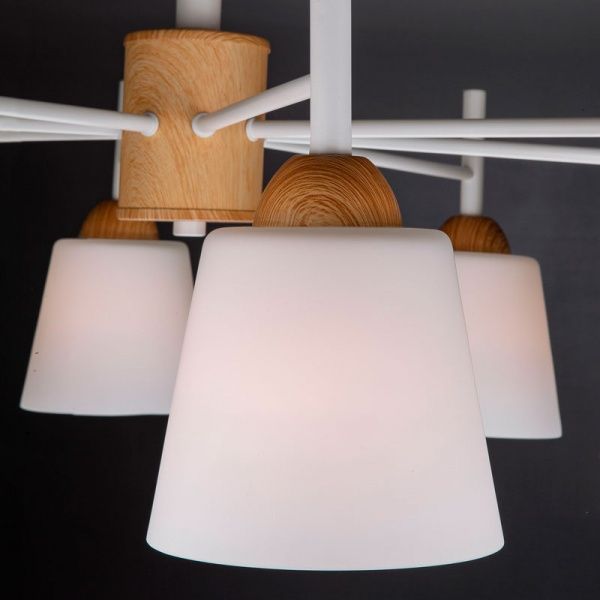 Люстра потолочная Strotskis Fresco 8x60 Вт E27 белый 70085/8 