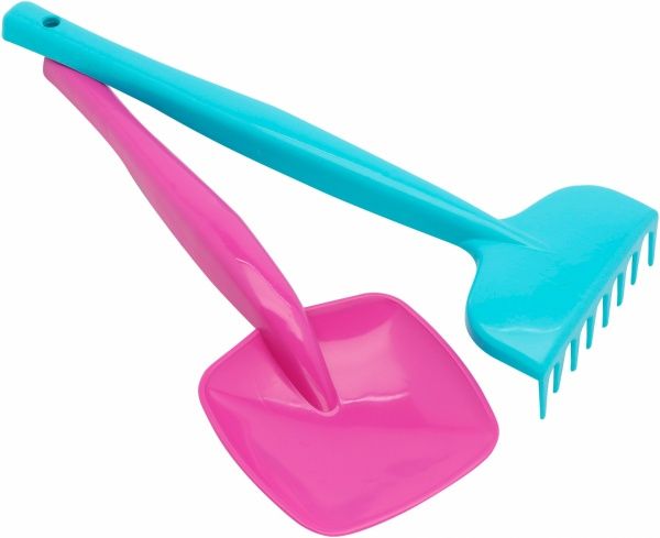 Набір для пісочниці Тигрес лопатка з граблями 39026