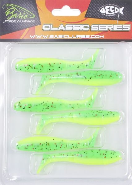 Приманка рыболовная Basic Lures CLASSIC SHAD 2,5 65 мм 6 шт. 943 силиконовая