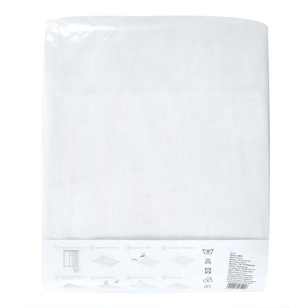 Тюль Snow 300х290 см білий Decora textile