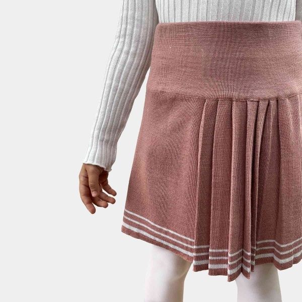 Спідниця ART KNIT Герда Попіл троянди р.116 