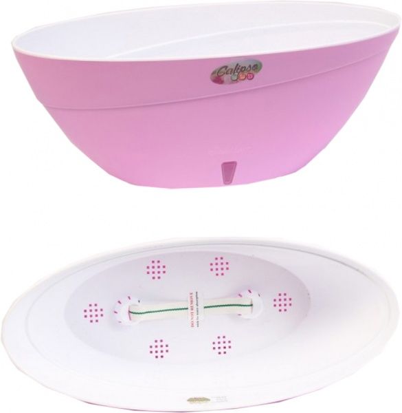 Горщик пластиковий Santino CALIPSO овальний 3,8л лавандовий 