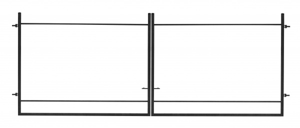 Каркас ворот Укритарм Эко 4000х1500 мм