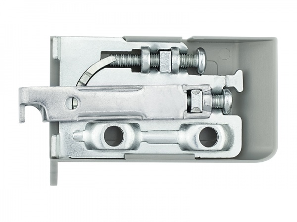 Вушко регульоване для навішування шафи сіре, ліве DC