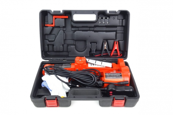 Домкрат гидравлический AMiO 3T 12V TUV 3 т